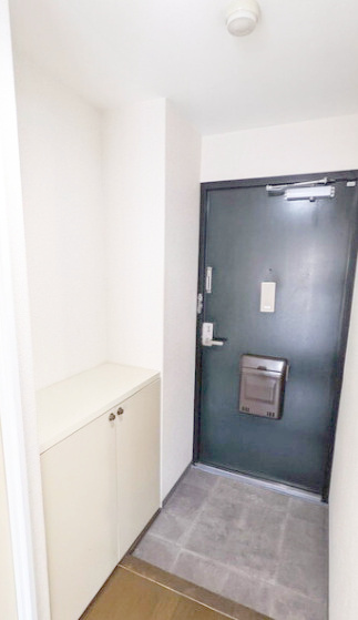 熊本市西区小島９丁目の賃貸マンションの玄関