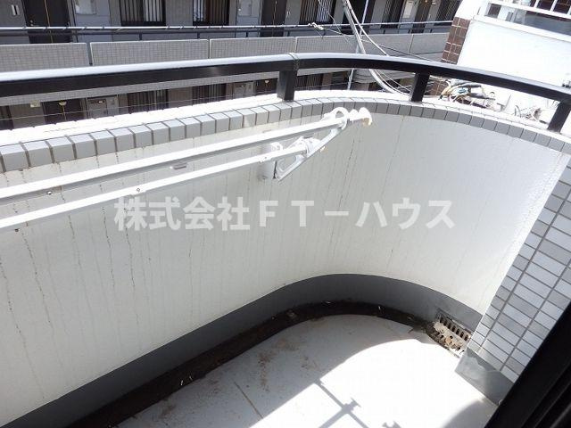 フジマンション末広(E-103)のバルコニー