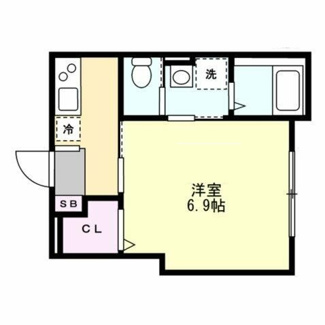 【間取り】 | ベイルーム相武台前 | 間取りです。