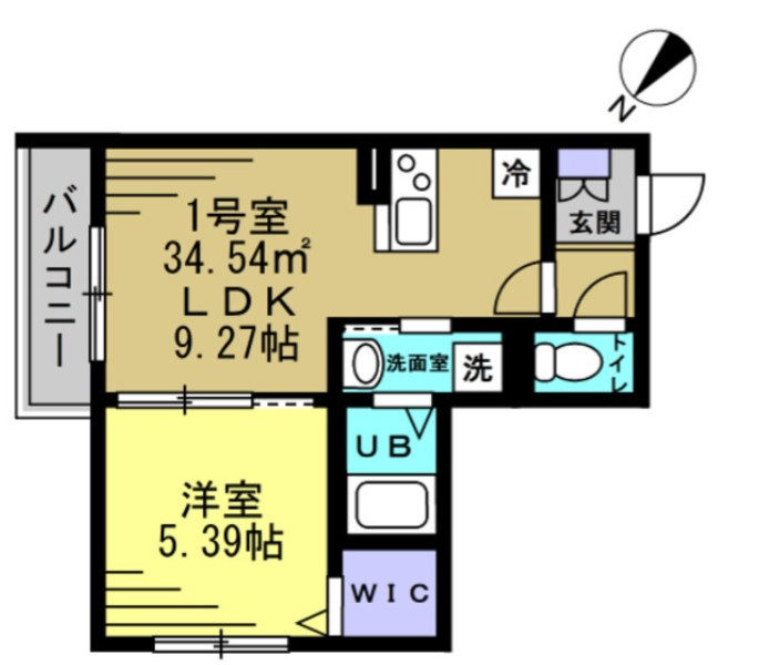 パストラル実籾の間取り