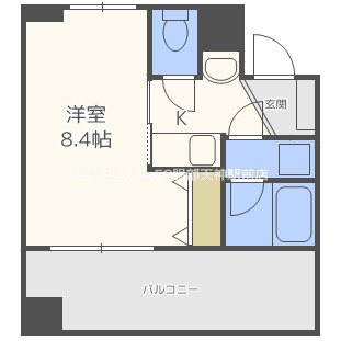 シャンティ千歳の間取り