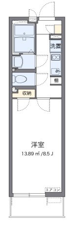 【間取り】 | クレイノレジデンス矢上 | 代表的な間取のため実際の間取とは異なる場合があります