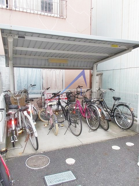 エコーハイムのその他共用部分|駐輪場です。