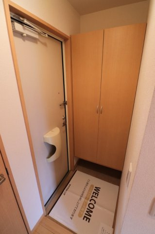 K・ブロッサムの玄関|収納もある玄関です