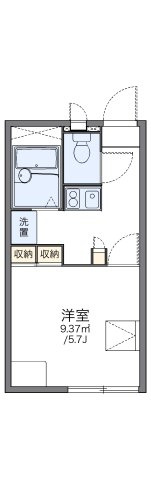 レオパレスアドバンス芦屋の間取り