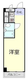 五反田ダイヤモンドマンションの間取り|間取りです。