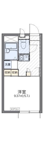 【間取り】 | レオパレスハイツユーブライト