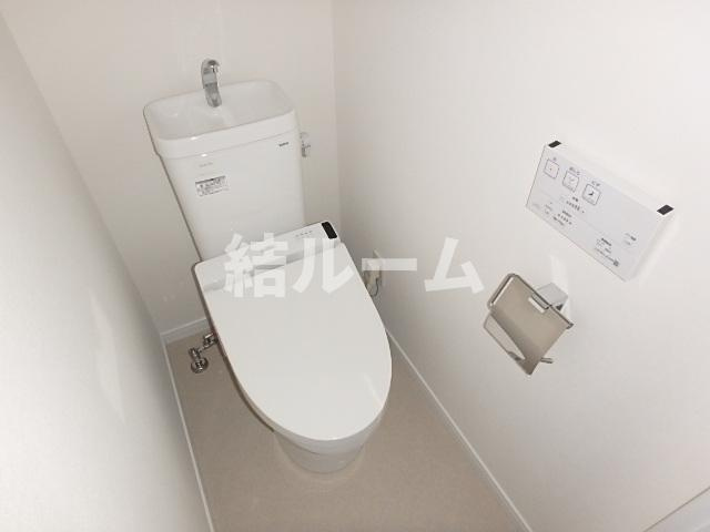 板橋区徳丸３丁目の賃貸マンションのトイレ