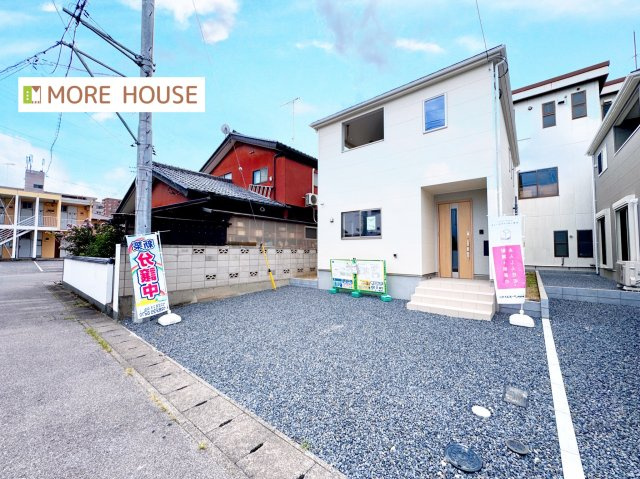 CRADLE GARDEN 足利市田中町第5　新築住宅3号棟の外観