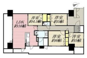 BERISTA夕陽ヶ丘の間取り