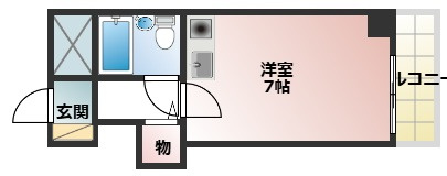 【間取り】 | シャルムメゾン香里