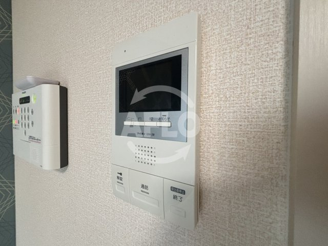 パークサイドメゾン新梅田のセキュリティ|パークサイドメゾン新梅田　TV付きモニターフォン