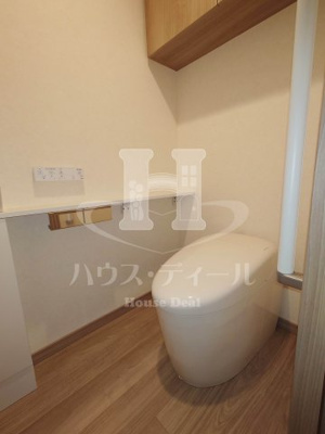 【トイレ】 | ルーブル中板橋六番館 | 清潔感のあるトイレです