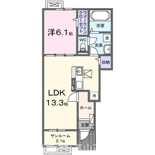 グランノ２　102の間取り