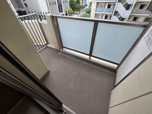 なんばセントラルプラザリバーガーデンのバルコニー