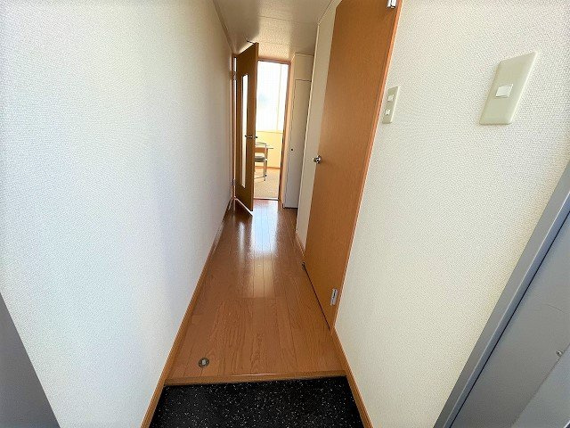 レオパレスヤマトⅡの玄関