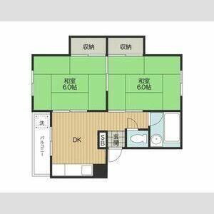 第２マルシンコーポの間取り
