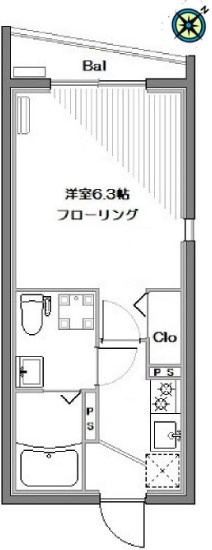 アーバンステージ武蔵小山の間取り