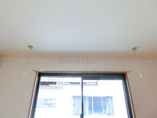 セントラルコートの設備|室内物干し金具