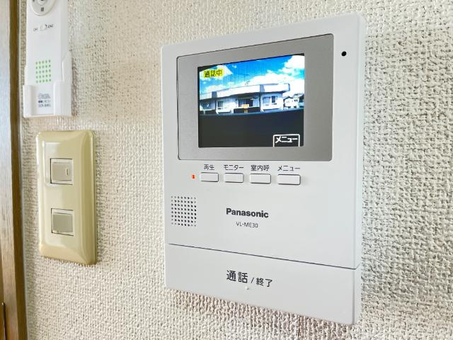 グレイスヴィラＫＭ　　刈谷市近郊の賃貸はクラスホーム刈谷店のセキュリティ|カメラ付インターホン