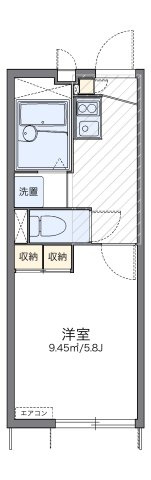 レオパレスプリマベーラの間取り
