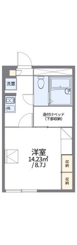 レオパレスＲＯＵＴＥ３６　Ⅰの間取り