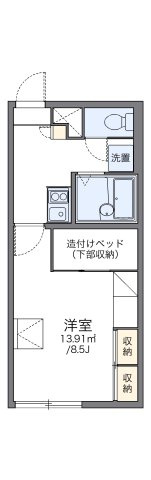 レオパレスポラリスの間取り
