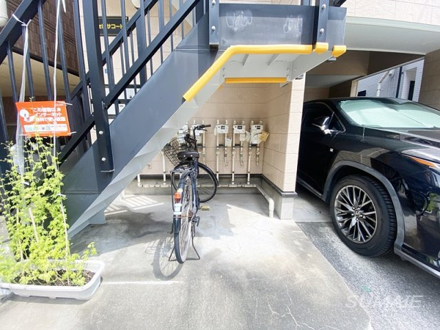 セレサコートのその他共用部分|駐輪スペースです☆