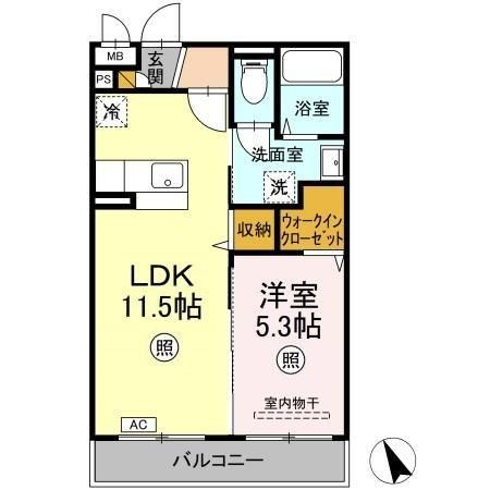 アーバニズム小美玉レジデンスの間取り