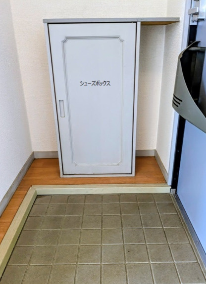 熊本市西区八島２丁目のアパートの玄関|きれいな玄関です