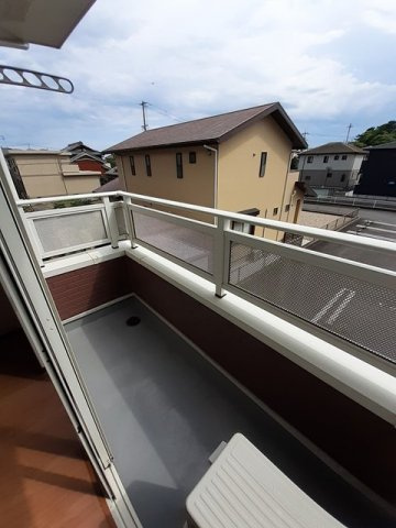 アルカンシエル２　　刈谷市近郊の賃貸はクラスホーム刈谷店のバルコニー|開放的で明るい空間を演出してくれるバルコニーです