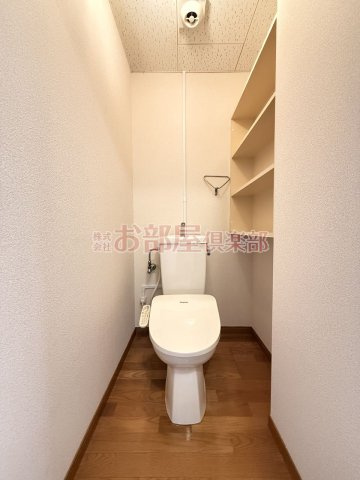 ヴィラージュⅠのトイレ|清潔感のあるトイレです