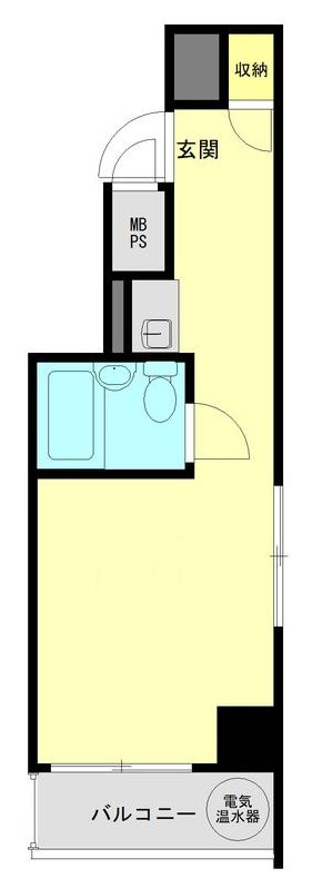 ハイツ芝大門の間取り|間取りです。