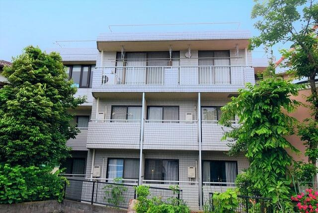 川崎市多摩区菅城下の賃貸マンションの外観