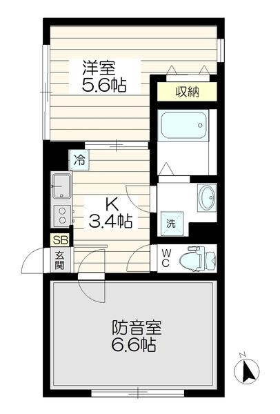 「防音マンション」ラシクラス東長崎