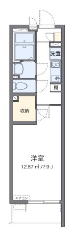 クレイノＷＥＳＴ八潮の間取り|代表的な間取のため実際の間取とは異なる場合があります