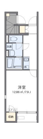 レオネクストハッピーエイトⅣの間取り|代表的な間取のため実際の間取とは異なる場合があります
