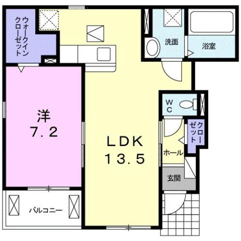 エスポワール３の間取り
