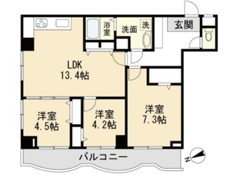 【間取り】 | ブルーハイツ柏