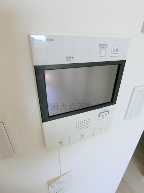 アジールコート大森西の設備|TVモニター付オートロック　インターホン