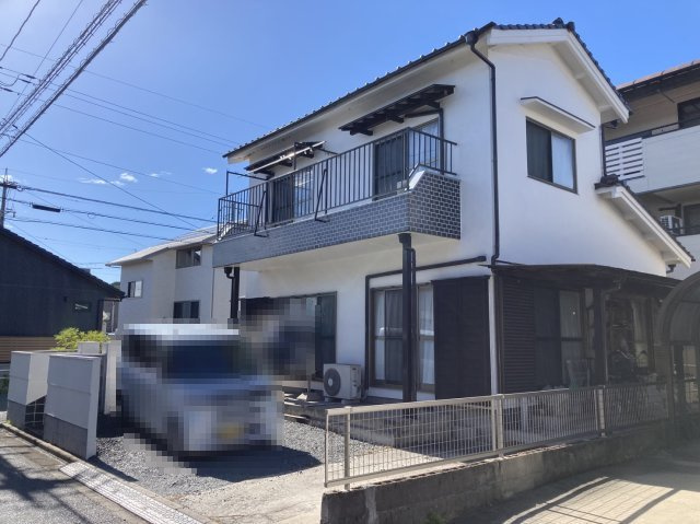 笹沖　桜苑角地のお家の外観