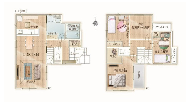 仲介手数料無料　ケイアイリガーレ所沢市東狭山ヶ丘9期・新築全1棟