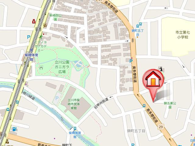 グランテールの地図
