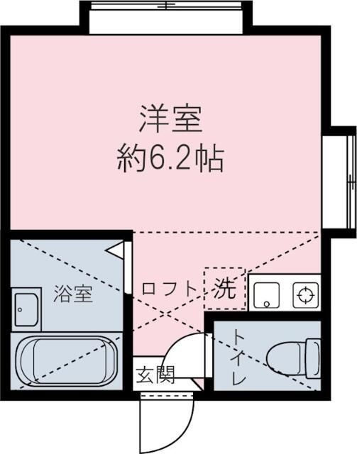 シャトレＫＡＭＩＹＡⅡの間取り