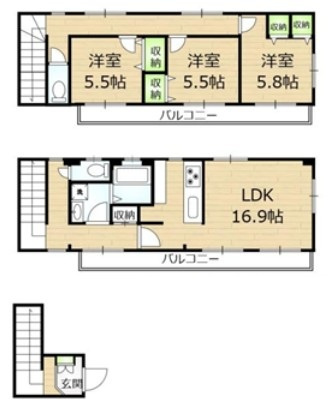 【間取り】