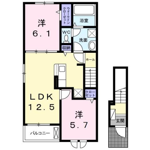 【間取り】 | プレッソ高砂