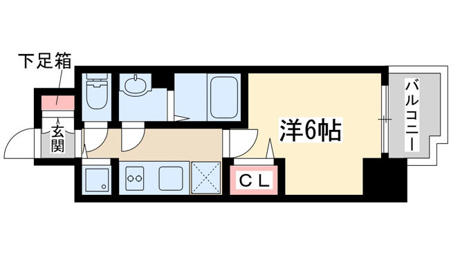 【間取り】 | プレサンス新大阪コアシティ