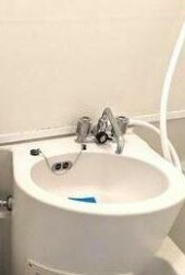 グランデール池尻の洗面所