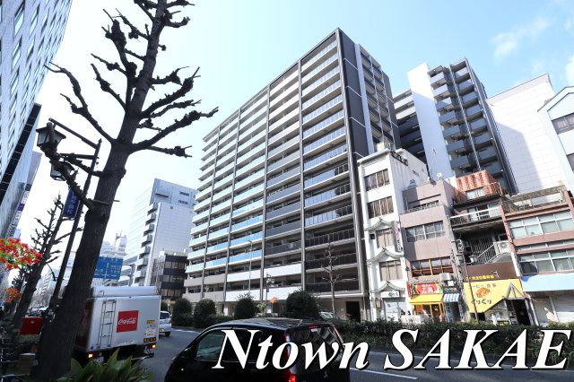 【外観】 | プレサンスジェネ新栄町駅前葵 | 落ち着いた雰囲気の外観です