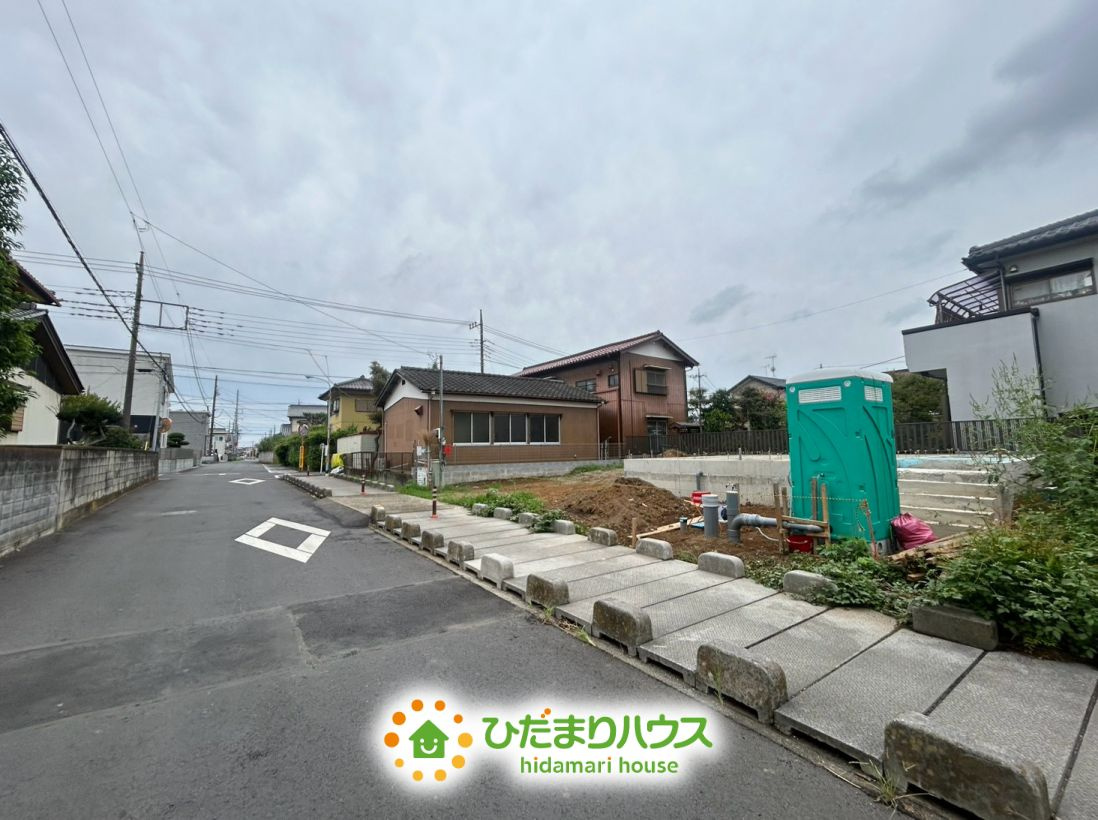 杉戸町倉松第17　新築一戸建ての前面道路含む現地写真|2026/09/04　撮影